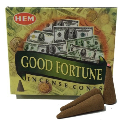 Good Fortune cone incense (HEM) 