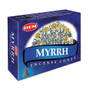 Cônes d'encens Myrrh (HEM)