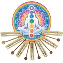 Chakra Healing klankstaven set - chakra 1 t/m 7
