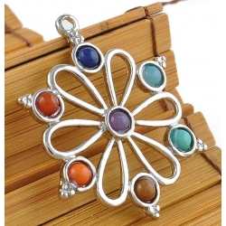 7 chakra Flower symboolhanger