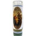 The Sacred Family candle