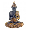 Bouddha Namaste avec robe d'or