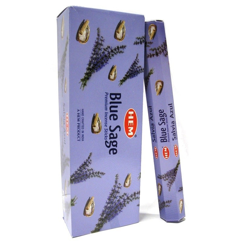 6 pakjes Blue Sage wierook (HEM)