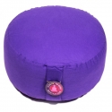 Coussin de méditation violet extra haut (8094)
