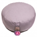 Coussin de méditation coton bio taupe (8232)