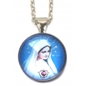 Saints necklace - Blessed Virgin Mary (Sacred Heart)