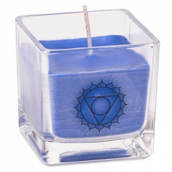 Scented candle 5th chakra (ecological)