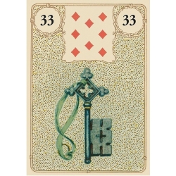 Golden Lenormand Spiel - Lunaea Wetterstein (NL, UK, FR)