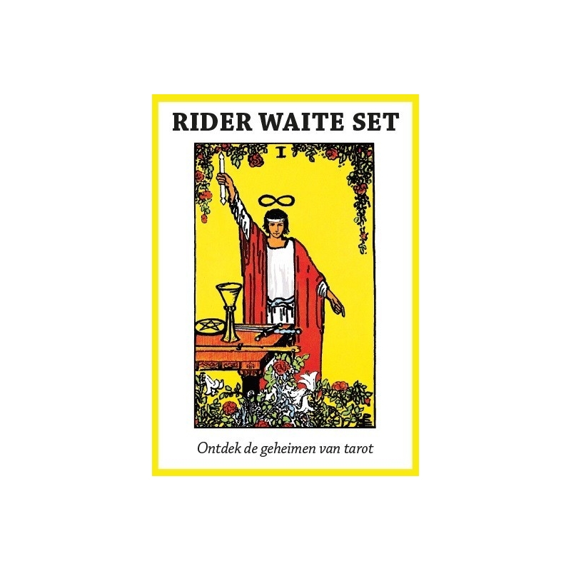 Rider Waite Tarotset - Tarotkaarten boek