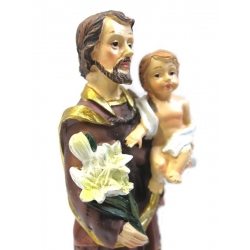St. Jozef met kind (12 cm)