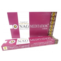 12 pakjes Golden Nag Meditation wierook