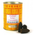 Nag Champa Backflow kegelwierook (Goloka)