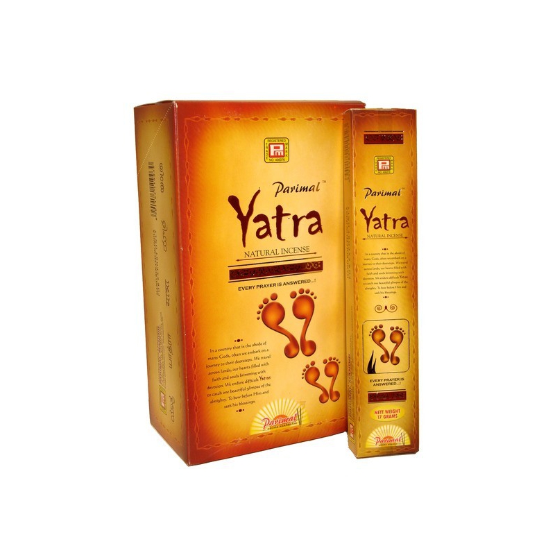 12 pakjes YATRA Natural Incense Sticks 17g
