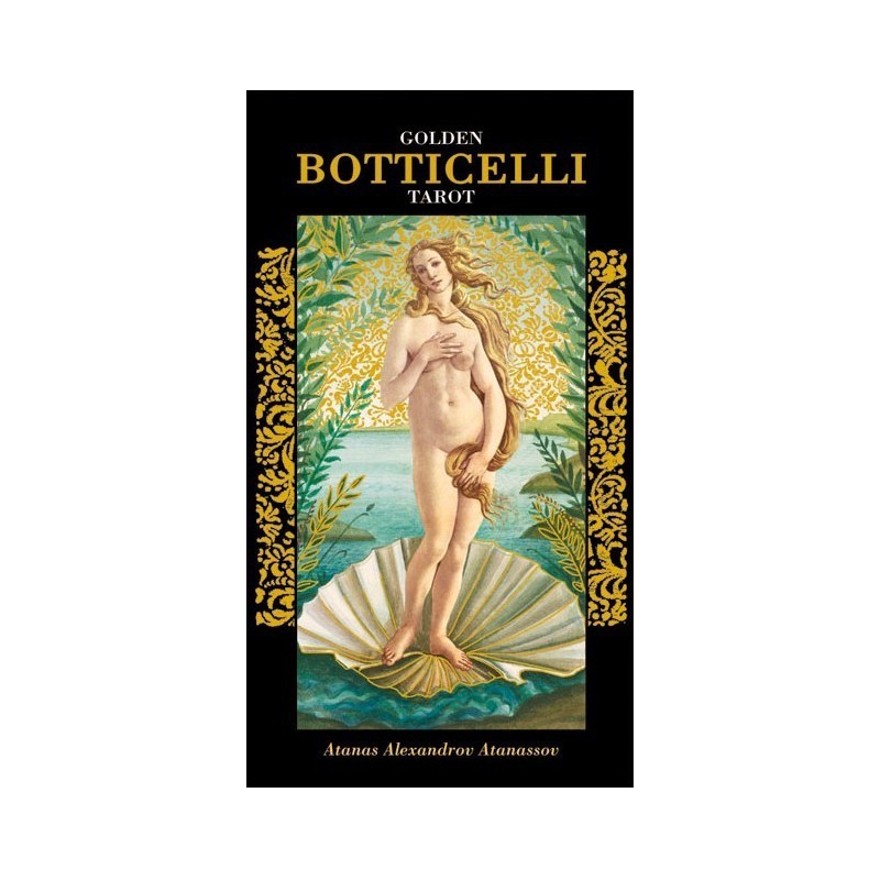 Golden Botticelli Tarot with gold print (NL)