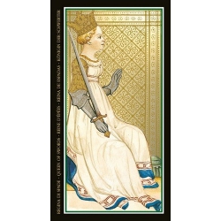 Visconti Tarot avec impression en or