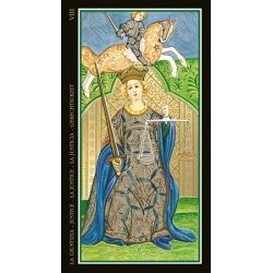 Visconti Tarot avec impression en or