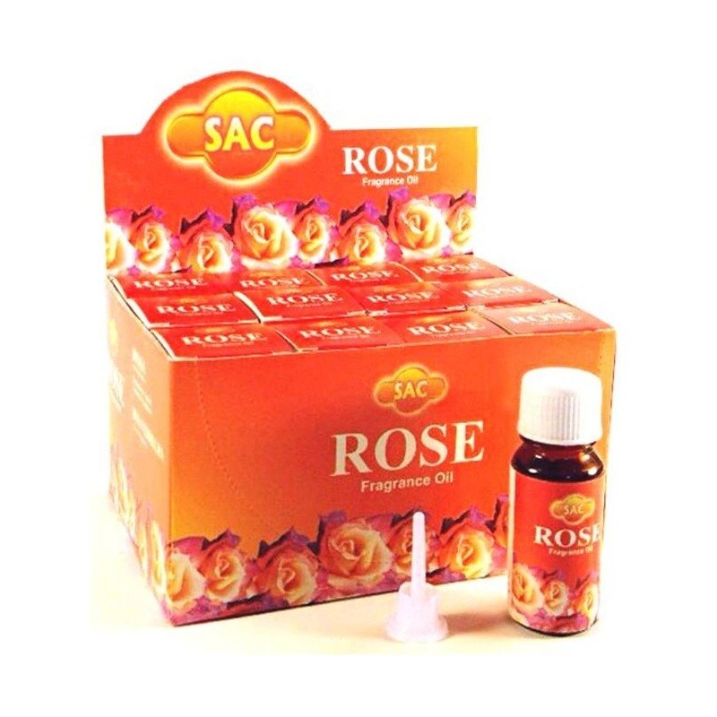Huile parfumée à la rose (SAC)