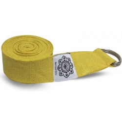 Yoga belt yellow