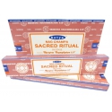 12 pakjes Nag Champa Sacred Ritual wierook (Satya)