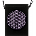 Tarotbuidel Flower of Life (roze)