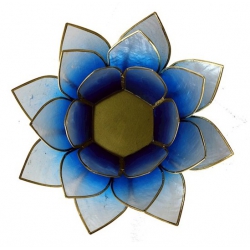 Lotus sfeerlicht - Lichtblauw