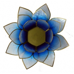 Lotus-Stimmungslicht - Hellblau