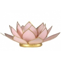 Lumière d'ambiance Lotus Rose pastel