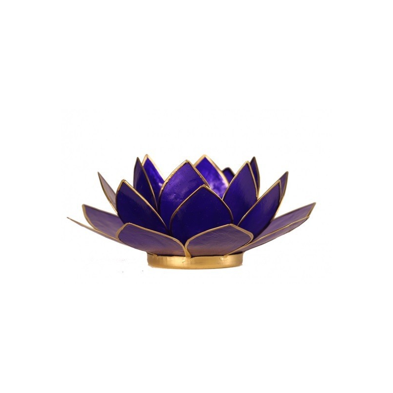 Lotus sfeerlicht - Tanzaniet indigo