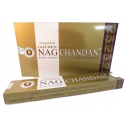 12 paquets d'encens d'Or Nag Chandan Bois de santal