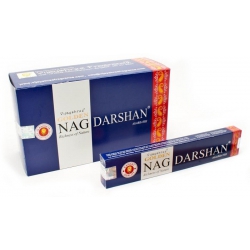 12 paquets d'encens d'Or Nag Darshan