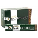 12 paquets d'encens d'Or Nag Patchouli