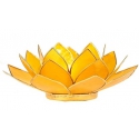 Lumière d'ambiance Lotus Citrine jaune