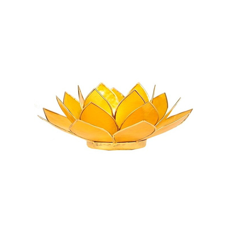 Lotus mood light - Citrine yellow