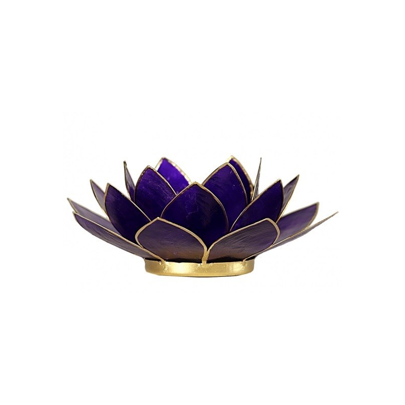 Lumière d'ambiance Lotus - Violet améthyste