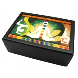 Tarot box Yoga Chakra (black)