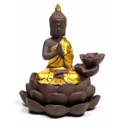 Buddha backflow incense burner