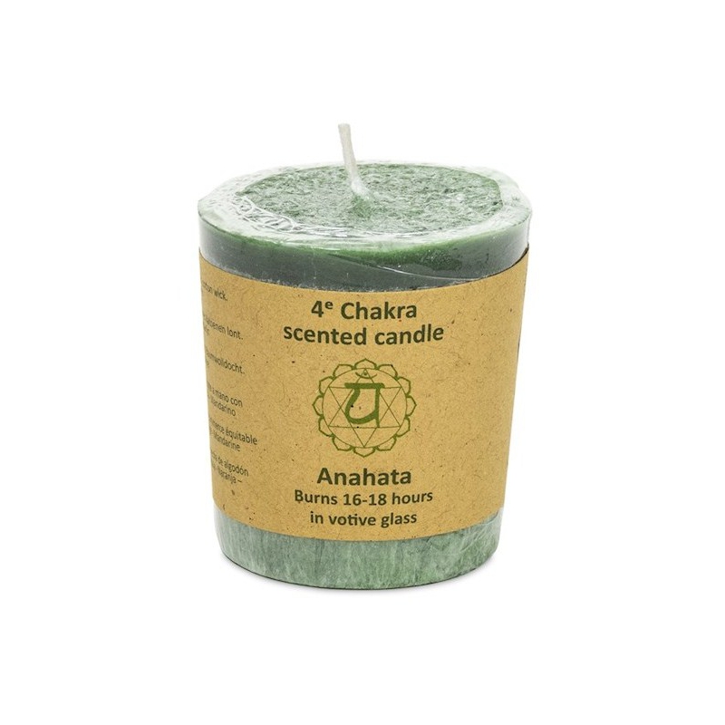 Scented candle 4th Chakra Anahata (love)