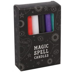 Magie bougies colorées