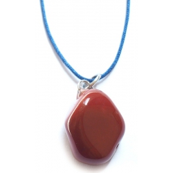 Pendentif signe du zodiaque Bélier (Jaspe rouge)