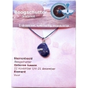 Pendentif signe du zodiaque Sagittaire (Sodalite)