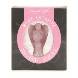 Ange debout quartz rose (5cm)